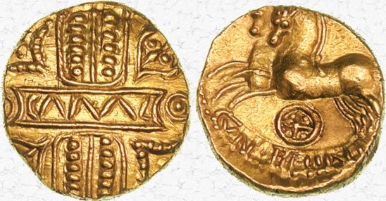 Monedas de oro antiguas